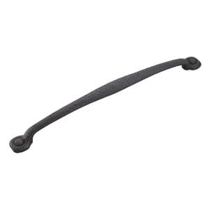 Belwith Keeler Refined Rustic Series Black Iron 18" (457 mm) Center to Center Appliance Pull, -P2999-BI