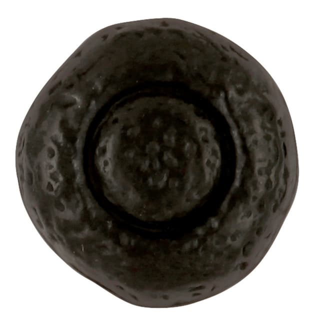Belwith Keeler Refined Rustic Series Black Iron 1-1/4" (32 mm) Diameter Knob, - P3002-BI
