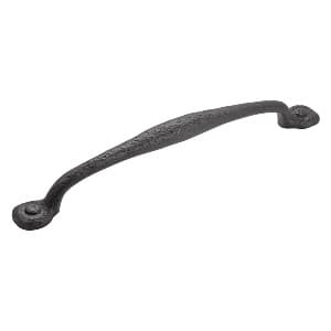 Belwith Keeler Refined Rustic Series Black Iron 12" (305 mm) Center to Center Appliance Pull, -P3005-BI