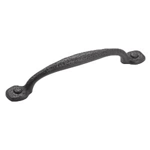 Belwith Keeler Refined Rustic Series Black Iron 8" (203 mm) Center to Center Appliance Pull, -P3006-BI