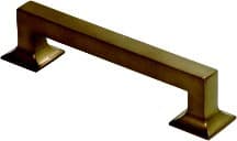 Belwith Keeler Studio Series 5-1/16" (128 mm) Center to Center Veneti Bronze Pull, - P3012-VBZ