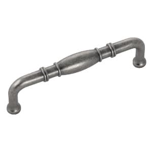 Belwith Keeler Williamsburg Series 3-3/4" (96 mm) Center to Center Black Nickel Vibed Pull, - P3051-BNV