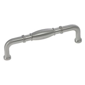 Belwith Keeler Williamsburg Series 3-3/4" (96 mm) Center to Center Stainless Steel Pull, - P3051-SS