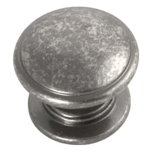 Belwith Keeler Williamsburg Series Black Nickel Vibed 1-1/4" (32 mm) Diameter Knob, - P3053-BNV
