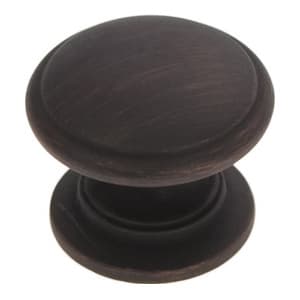Belwith Keeler Williamsburg Series Vintage Bronze 1-1/4" (32 mm) Diameter Knob, - P3053-VB