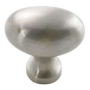 Belwith Keeler Williamsburg Series Satin Nickel 1-1/4 in (32 mm) L x 1/16 in (2 mm) W Knob, -P3054-15
