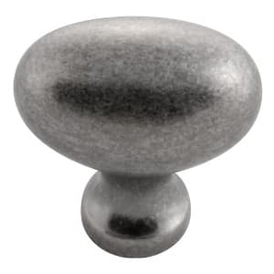 Belwith Keeler Williamsburg Series Black Nickel Vibed 1-1/4 in (32 mm) L x 1/16 in (2 mm) W Knob, -P3054-BNV