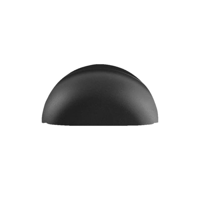Belwith Keeler Williamsburg Series 3" (76 mm) Center to Center Matte Black Cup Pull, - P3055-MB