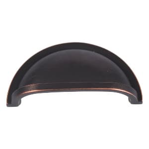 Belwith Keeler Williamsburg Series 3" (76 mm) Center to Center Vintage Bronze Cup Pull, - P3055-VB