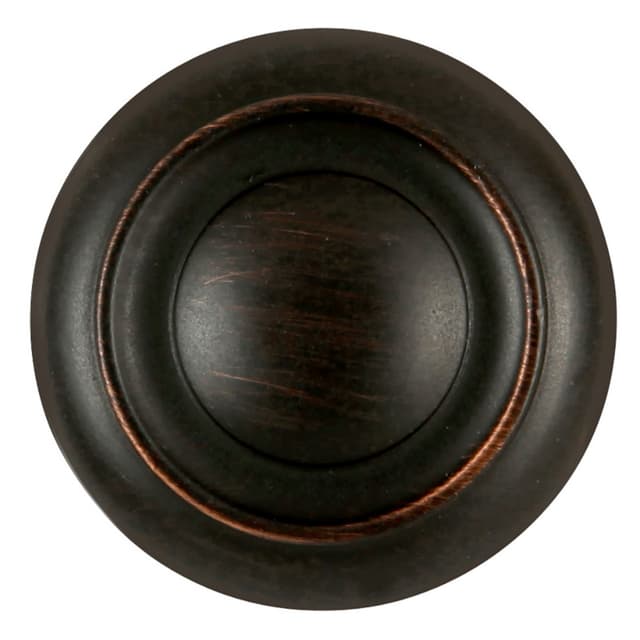 Belwith Keeler Cottage Series Vintage Bronze 1-1/4" (32 mm) Diameter Knob, - P3151-VB