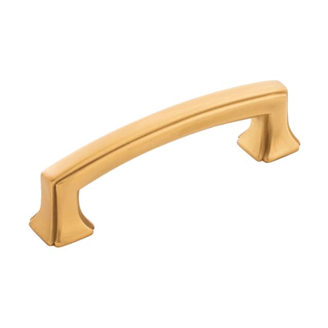 Belwith Keeler Bridges Series 3" (76 mm) Center to Center Brushed Golden Brass Pull, - P3231-BGB