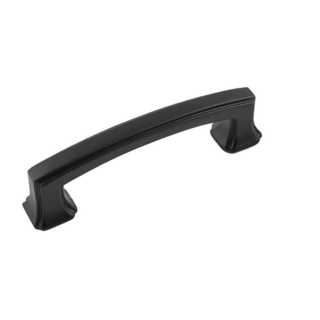 Belwith Keeler Bridges Series 3" (76 mm) Center to Center Matte Black Pull, - P3231-MB