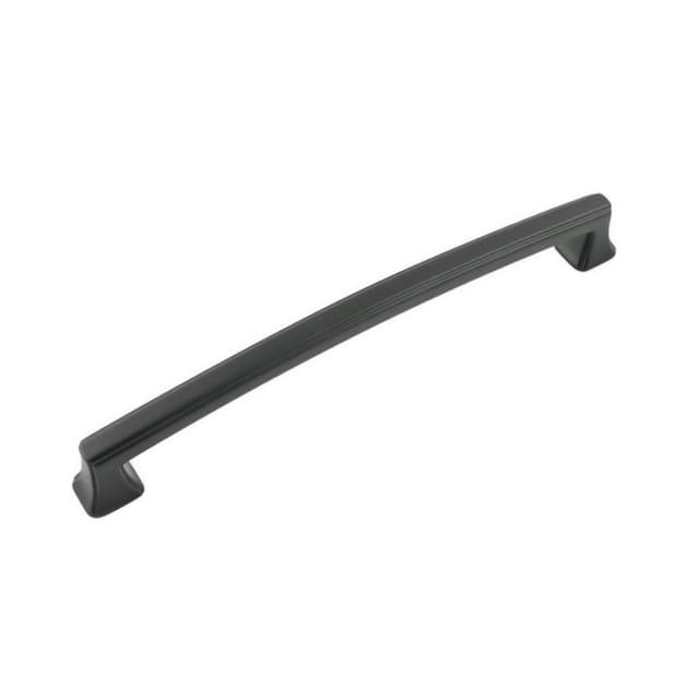 Belwith Keeler Bridges Series 7-9/16" (192 mm) Center to Center Matte Black Pull, - P3236-MB