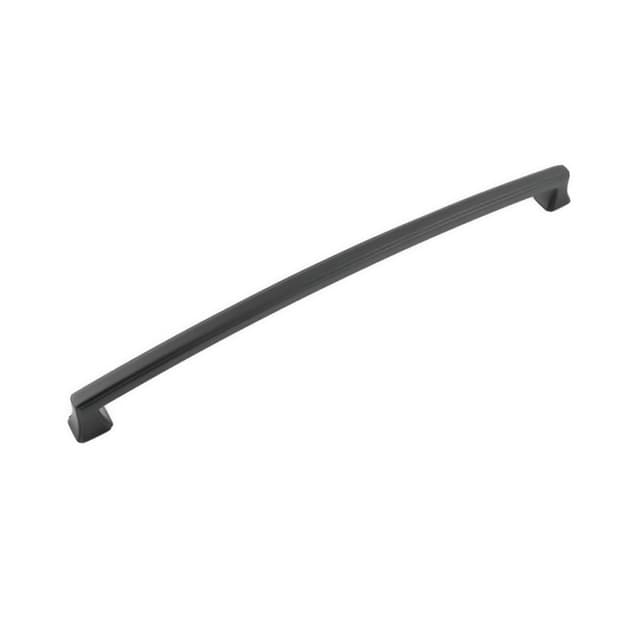 Belwith Keeler Bridges Series 12" (305 mm) Center to Center Matte Black Pull, - P3238-MB