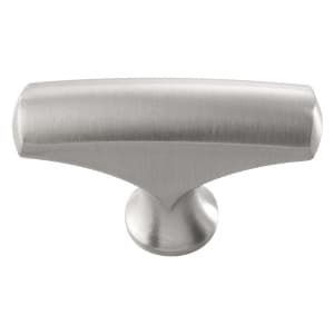 Belwith Keeler Greenwich Series Stainless Steel 1-11/16 in (43 mm) L x 7/16 in (11 mm) W Knob, -P3372-SS