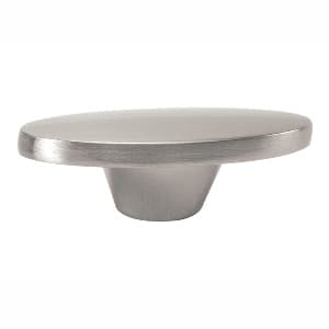 Belwith Keeler Luna Series Satin Nickel 1-5/8 in (41 mm) L x 15/16 in (24 mm) W Knob, -P3446-SN