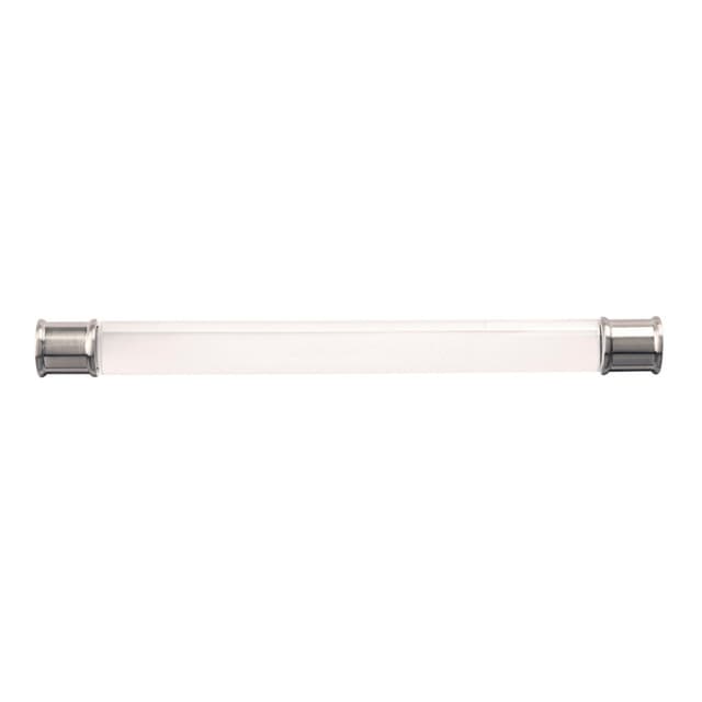 Belwith Keeler Midway Series 7-9/16" (192 mm) Center to Center Crysacrylic/Satin Nickel Pull, - P3703-CASN