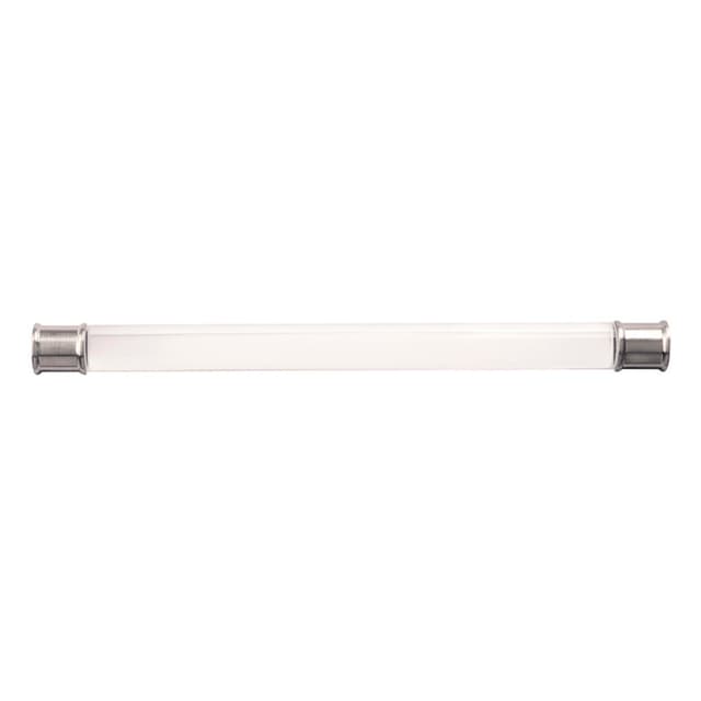 Belwith Keeler Midway Series 8-13/16" (224 mm) Center to Center Crysacrylic/Satin Nickel Pull, - P3704-CASN