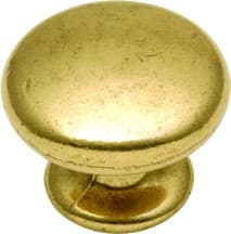 Belwith Keeler Manor House Series Lancaster Brass 1-1/4" (32 mm) Diameter Knob, - P406-LP