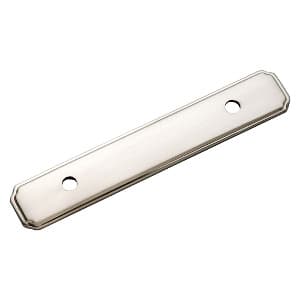 Silverado Series, Zinc 3" c/c, Satin Nickel Backplate
