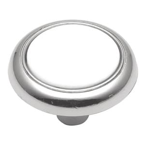 Belwith Keeler Eclipse Series Chrome 1-1/4" (32 mm) Diameter Knob, - P710-CH