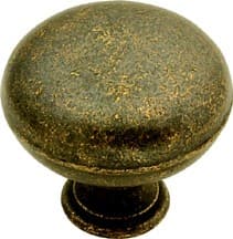 Belwith Keeler Manchester Series Windover Antique 1-1/4" (32 mm) Diameter Knob, - PA1218-WOA
