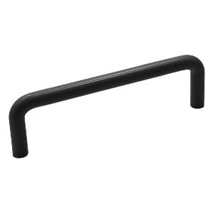 Belwith Keeler Wire Pulls Series 4" (102 mm) Center to Center Black Pull, - PW355-22