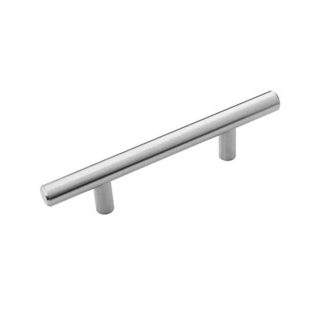 Belwith Keeler Bar Pulls Series 3" (76 mm) Center to Center Stainless Steel Pull, - V10HH075593-SS