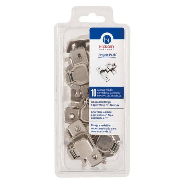 Belwith Concealed Face Frame Hinges, 10/Pack