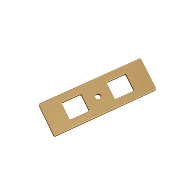 Amerock Medora Series, Backplate 3-11/16"L x 1-3/16"W Champagne Bronze