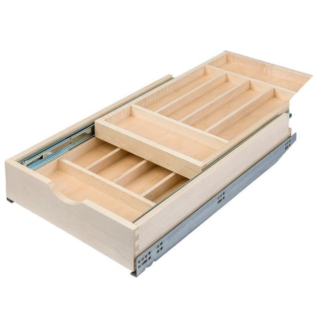 Silverware Drawer, Double Tier, Century Components