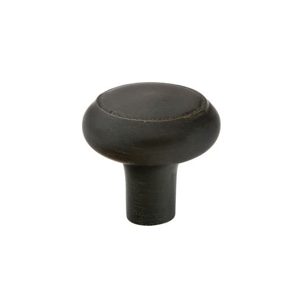 Emtek Sandcast Bronze Barn Knob, 1-3/4" Diameter, Medium Bronze Patina - 86340MB