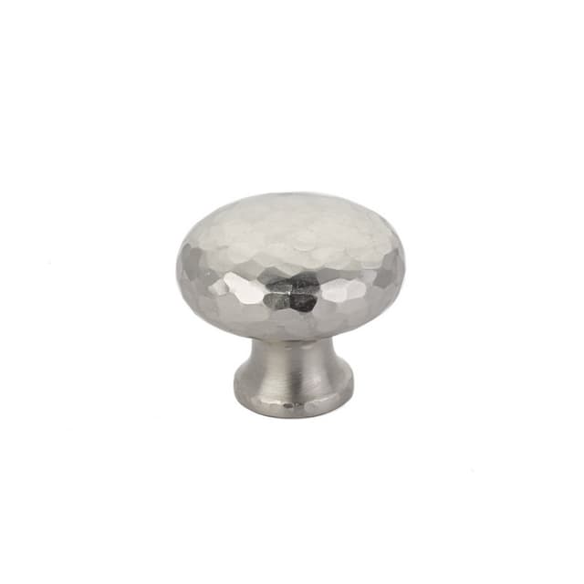 Emtek Arts & Crafts Round Dimpled Knob, 1-3/4" Diameter, Satin Nickel - 86213US15