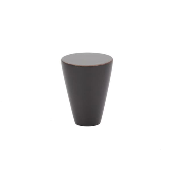 Emtek Contemporary Cone Knob, 1" Diameter, Oil Rubbed Bronze - 86261US10B