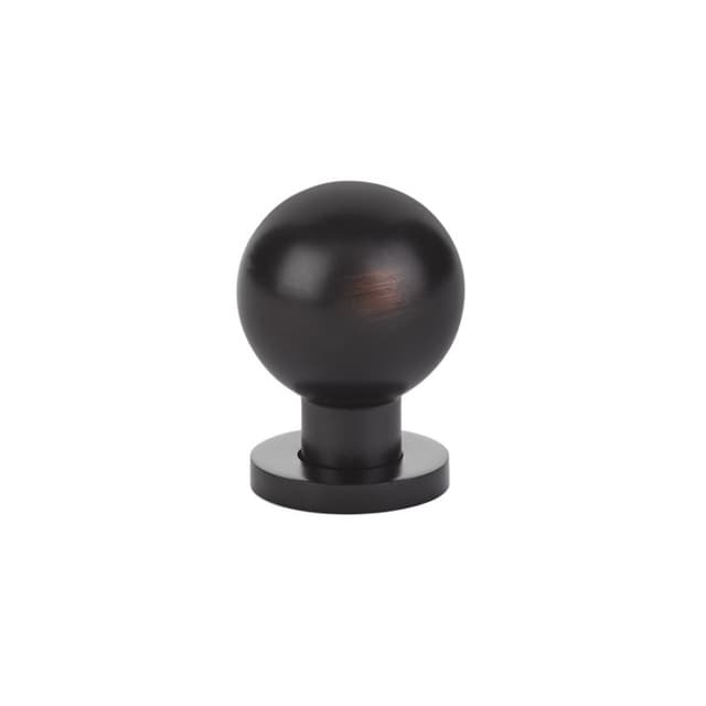 Emtek Contemporary Globe Knob, 1-1/8" Diameter, Oil Rubbed Bronze - 86152US10B