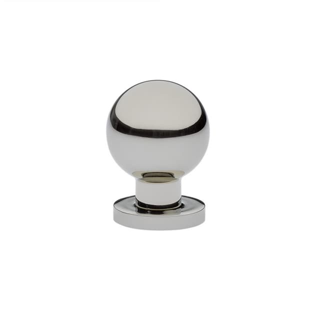 Emtek Contemporary Globe Knob, 1-1/8" Diameter, Polished Nickel - 86152US14