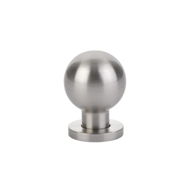 Emtek Contemporary Globe Knob, 1-1/8" Diameter, Satin Nickel - 86152US15