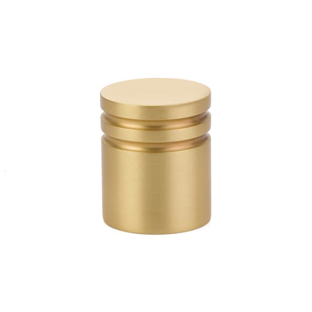 Emtek Contemporary Metric Knob, 1-1/8" Diameter, Satin Brass - 86269US4