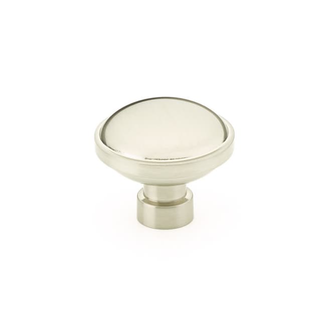 Emtek Industrial Modern Brandt Knob, 1-3/4" Diameter, Satin Nickel - 86696US15