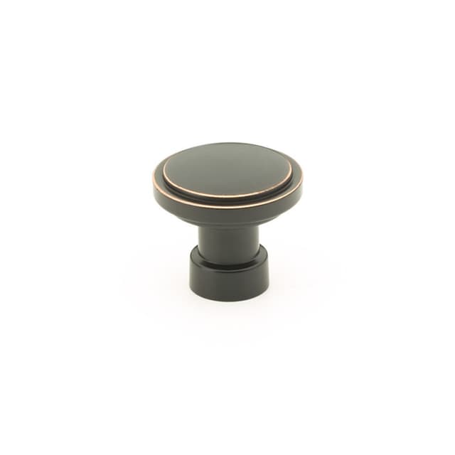 Emtek Industrial Modern Haydon Knob, 1-1/4" Diameter, Oil Rubbed Bronze - 86697US10B