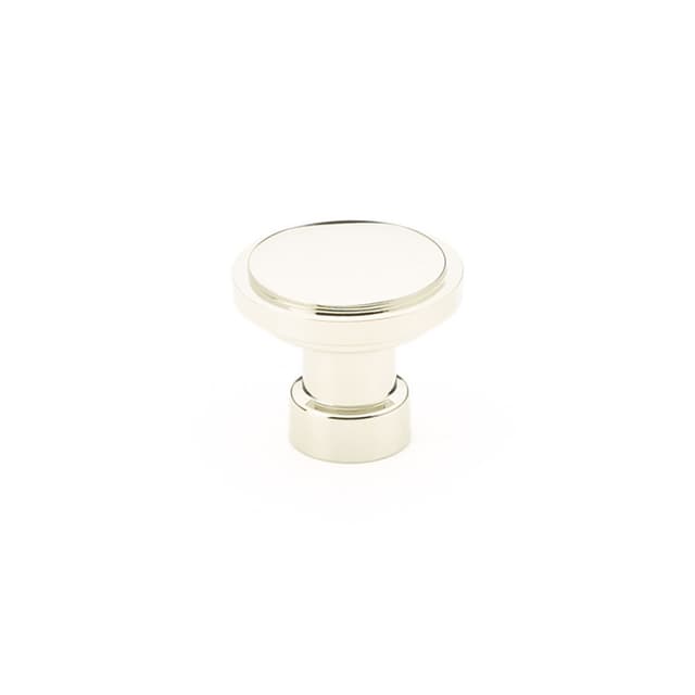 Emtek Industrial Modern Haydon Knob, 1-1/4" Diameter, Polished Nickel - 86697US14