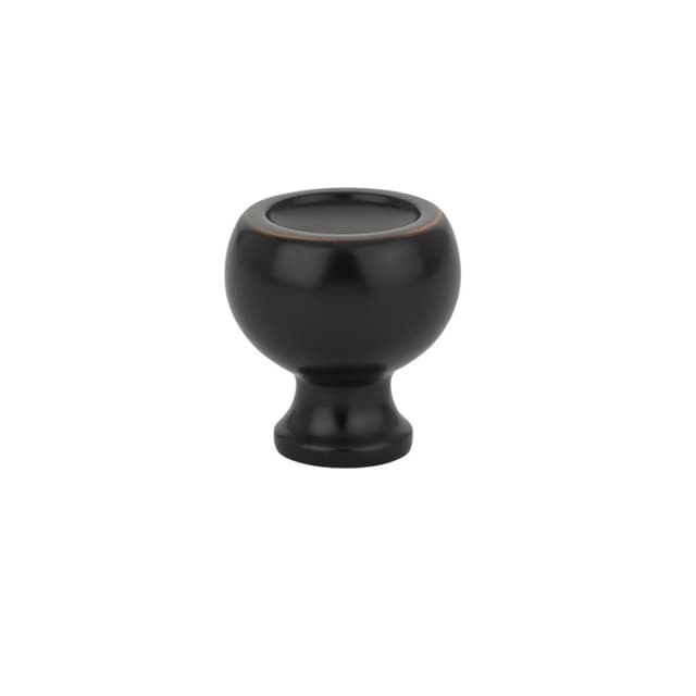 Emtek Mid Century Modern Atomic Knob, 1-1/4" Diameter, Oil Rubbed Bronze - 86315US10B