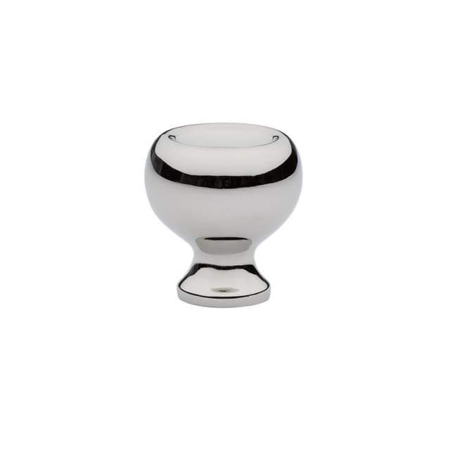 Emtek Mid Century Modern Atomic Knob, 1-1/4" Diameter, Polished Nickel - 86315US14