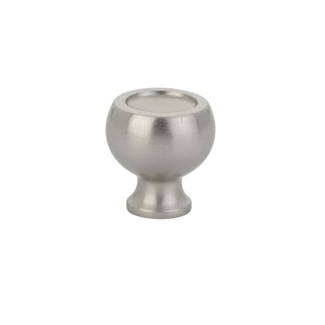 Emtek Mid Century Modern Atomic Knob, 1-1/4" Diameter, Satin Nickel - 86315US15