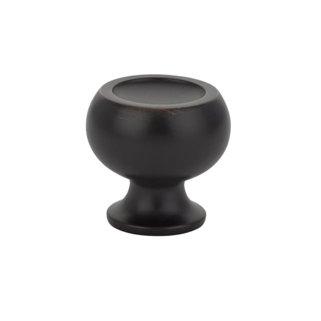Emtek Mid Century Modern Atomic Knob, 1-5/8" Diameter, Oil Rubbed Bronze - 86316US10B