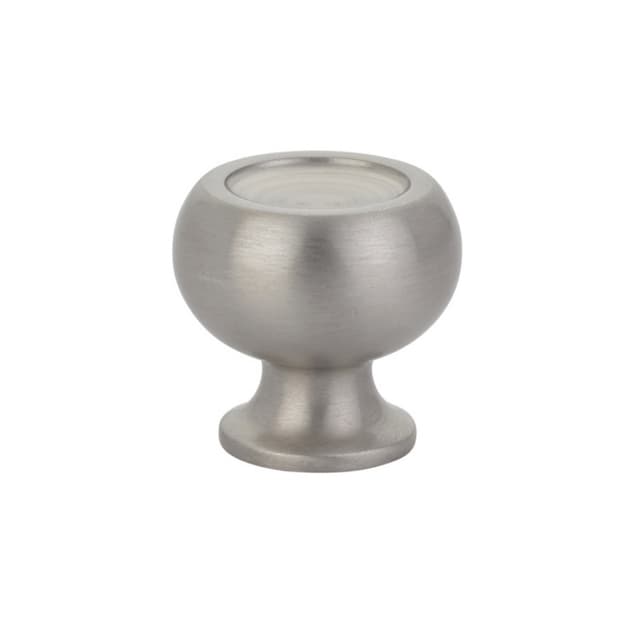 Emtek Mid Century Modern Atomic Knob, 1-5/8" Diameter, Satin Nickel - 86316US15