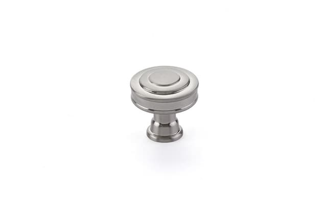 Emtek Transitional Heritage Glendon Knob, 1-1/4" Diameter, Satin Nickel - 86463US15