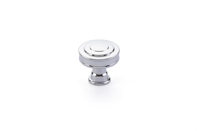 Emtek Transitional Heritage Glendon Knob, 1-1/4" Diameter, Polished Chrome - 86463US26