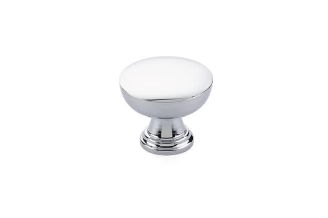 Emtek Transitional Heritage Overland Knob, 1-3/4" Diameter, Polished Chrome - 86468US26
