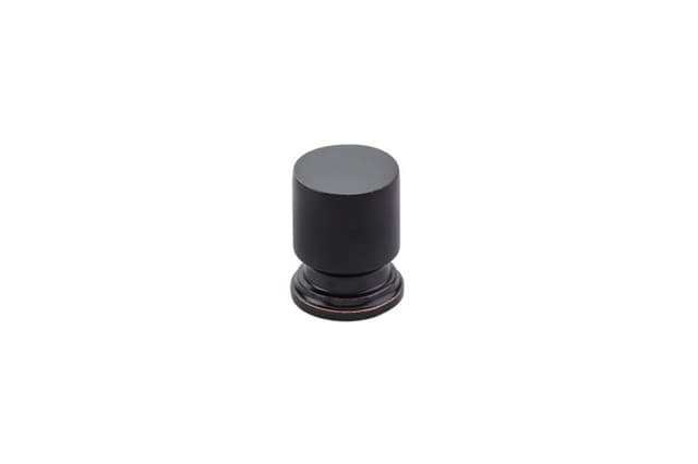 Emtek Transitional Heritage Prosser Knob, 1" Diameter, Oil Rubbed Bronze - 86469US10B